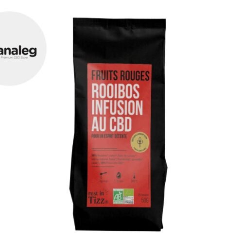 Infusion CBD Thé bio Fruits Rouges - Tizz