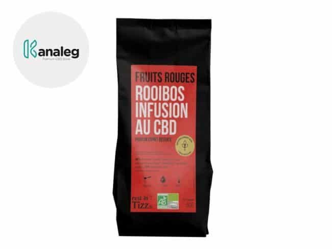 Infusion CBD Thé bio Fruits Rouges - Tizz