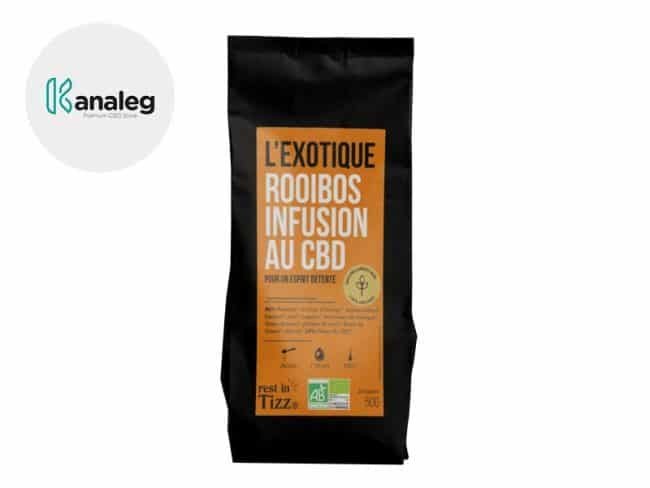 Infusion CBD Tisane bio L'Exotique - Tizz