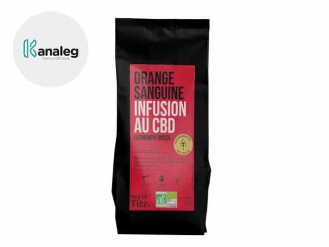 Infusion CBD Tisane bio Orange Sanguine - Tizz