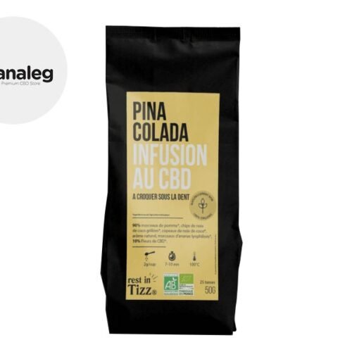 Infusion CBD Tisane bio Pina Colada - Tizz