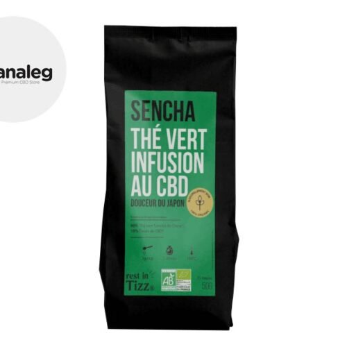 Infusion CBD Thé bio Sencha Thé Vert - Tizz