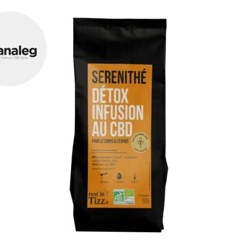 Infusion CBD Tisane bio Sérénithé - Tizz
