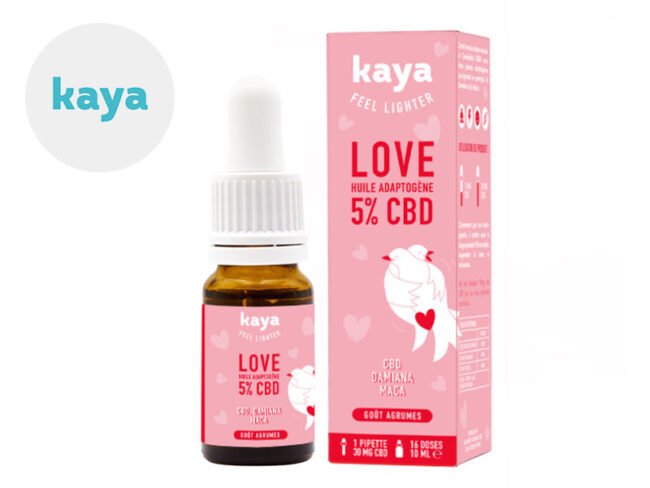 Huile CBD 5% Bio (10ml) - Kaya