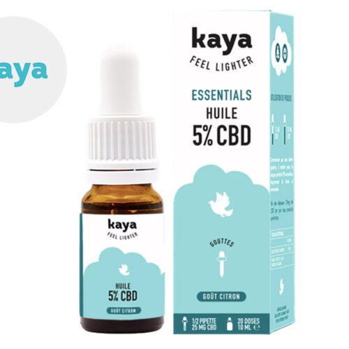 Huile CBD 5% Bio (10ml) - Kaya