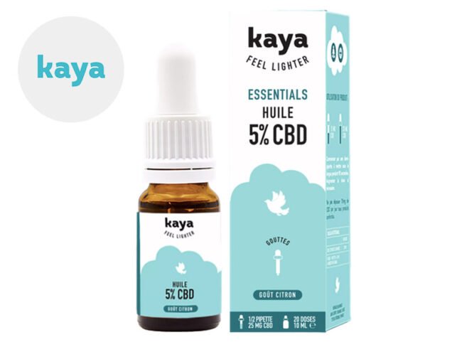 Huile CBD 5% Bio (10ml) - Kaya