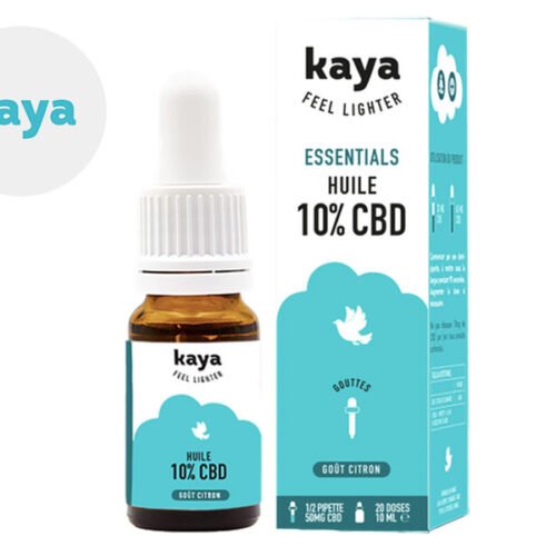 Huile CBD 10% Bio (10ml) - Kaya