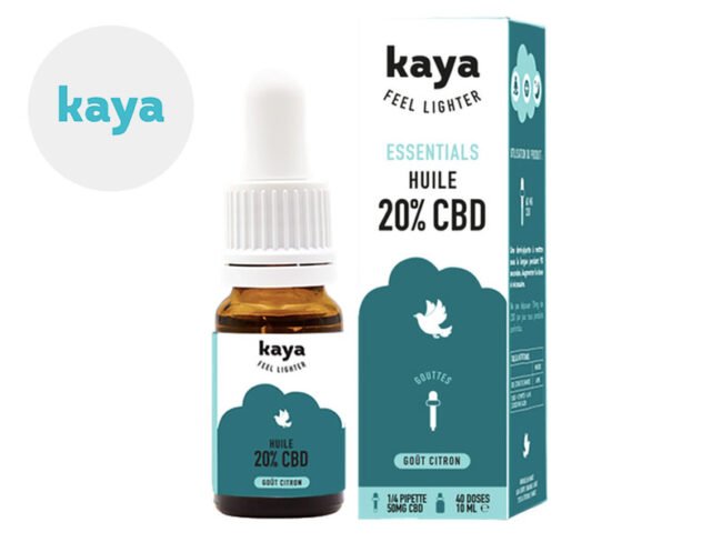 Huile CBD 20% Bio (10ml) - Kaya