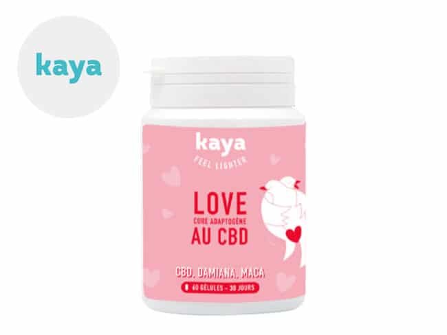 Gélules CBD Love 300mg - Kaya