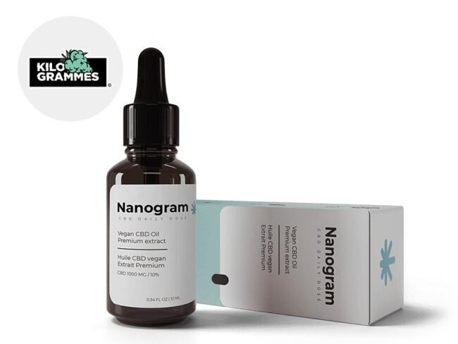 Huile CBD 10% Bio (10ml) - Kilogrammes