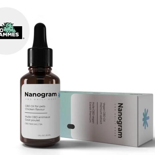 Huile CBD Animal 5% Kilogrammes 30ml