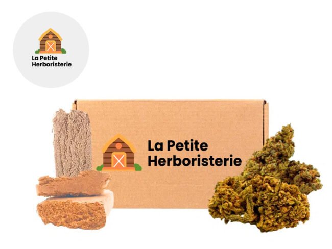 Coffret CBC 2 fleurs 2 résines (20g) - La Petite Herboristerie