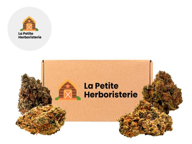 Coffret 4 fleurs Indoor CBD (20g) - La Petite Herboristerie