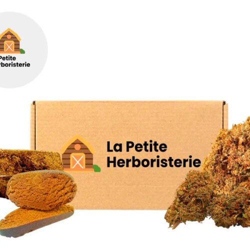 Coffret CBDP 2 fleurs 2 résines (8g) - La Petite Herboristerie