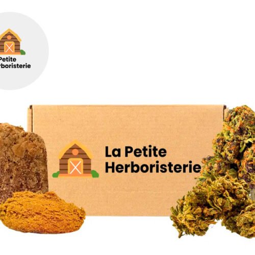 Coffret CBG 2 fleurs 2 résines (8g) - La Petite Herboristerie