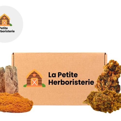 Coffret CBN 2 fleurs 2 résines (8g) - La Petite Herboristerie