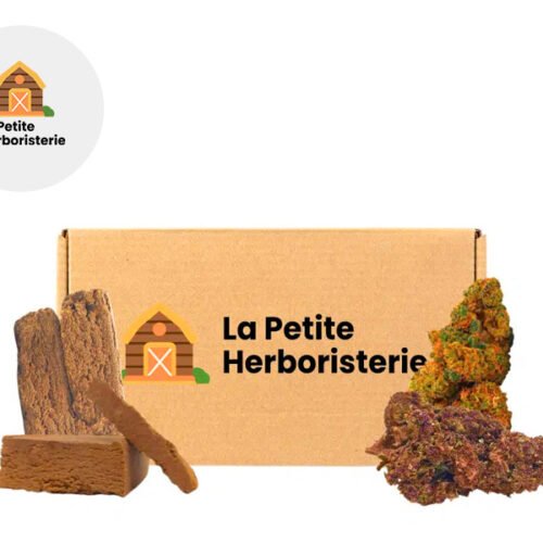 Coffret THCV 2 fleurs 2 résines (8g) - La Petite Herboristerie
