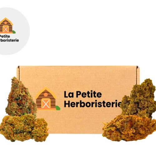 Coffret THCV 4 fleurs (8g) - La Petite Herboristerie