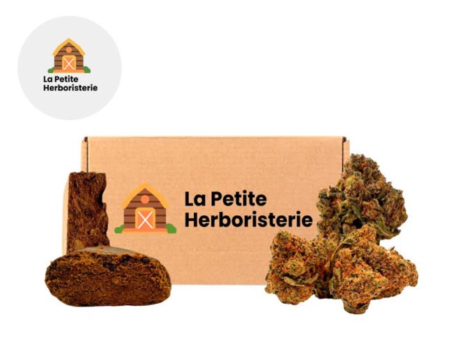 Coffret THV-N10 2 fleurs 2 résines (20g) - La Petite Herboristerie