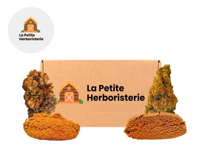 Coffret CB9 2 fleurs 2 résines (20g) - La Petite Herboristerie