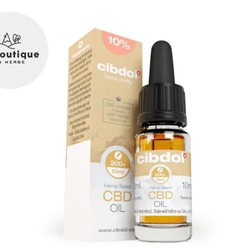 Huile CBD 10% Bio Graines de chanvre (10ml) - Cibdol