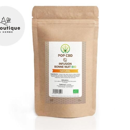 Infusion CBD Bonne Nuit Bio - Pop CBD