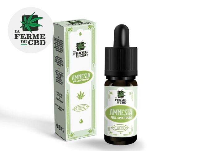 E liquide Amnesia CBD (300mg) - La Ferme Du Cbd