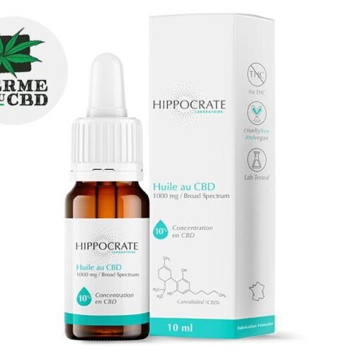 Huile CBD 10% (10ml) - Hippocrate