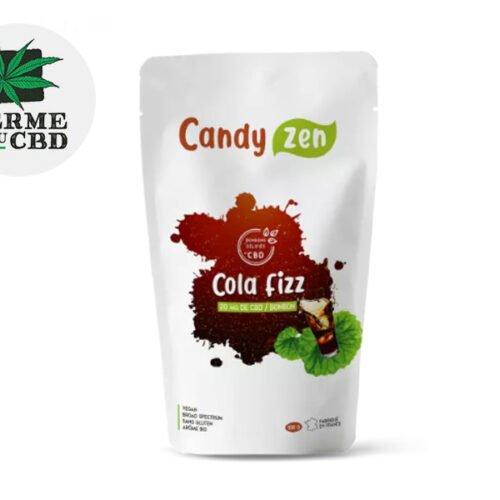Bonbon gélifié Coca Cola CBD 10% vegan - La Ferme Du Cbd