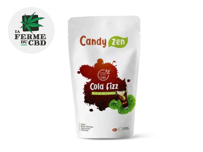 Bonbon gélifié CBD 10% vegan - La Ferme Du Cbd
