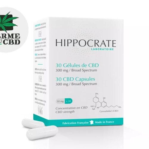 Gélules CBD 300mg - Hippocrate