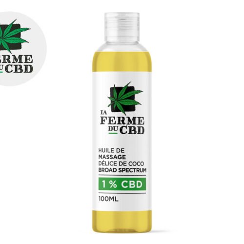 Huile De Massage Coco La Ferme Du Cbd