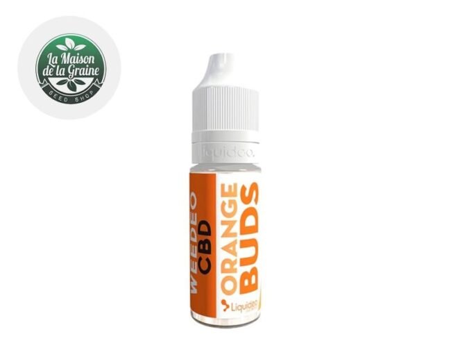 E liquide Orange Bud CBD (100mg) - Weedeo