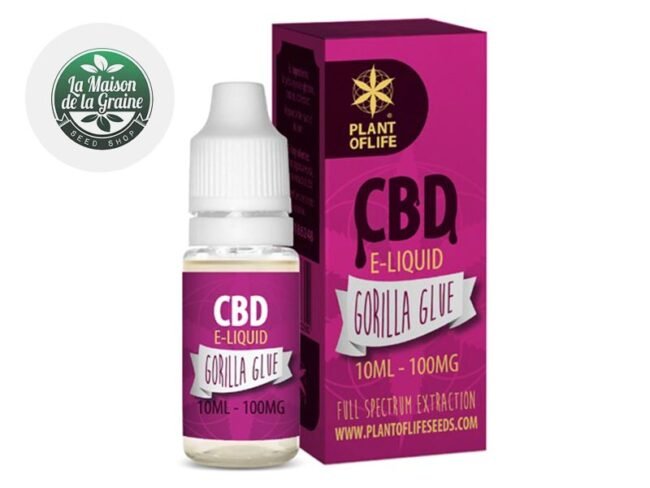 E liquide Gorilla Glue CBD (100mg) - Plantoflife