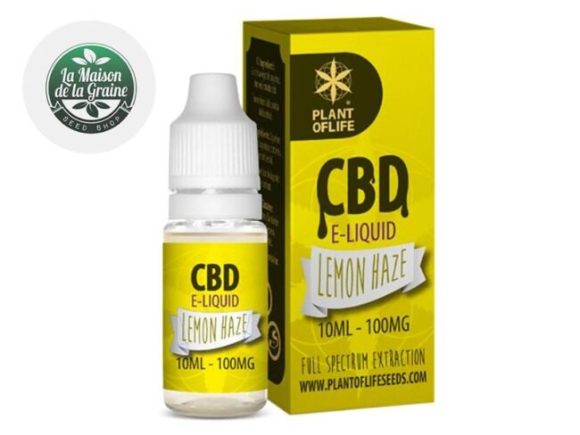 E liquide Lemon Haze CBD (100mg) - Plantoflife