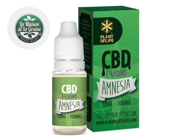 E liquide Amnesia CBD (100mg) - Plantoflife