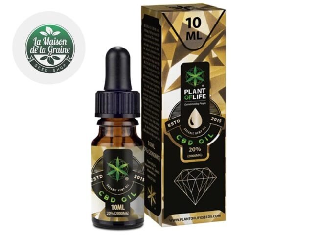 Huile CBD 20% Bio (10ml) - Plantoflife