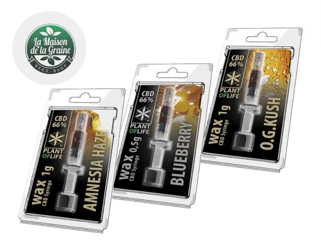 Coffret Wax % CBD - Plant of Life
