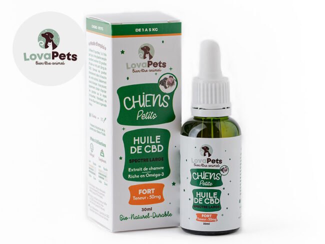 Huile CBD Chien 1