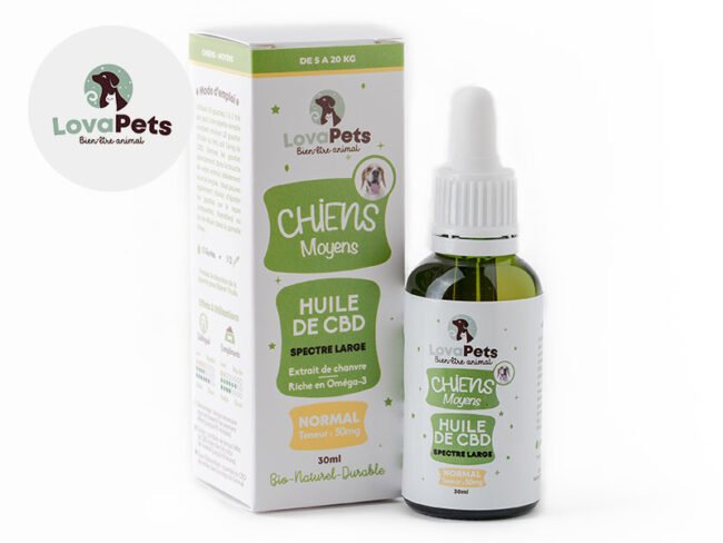 Huile CBD Chien 1