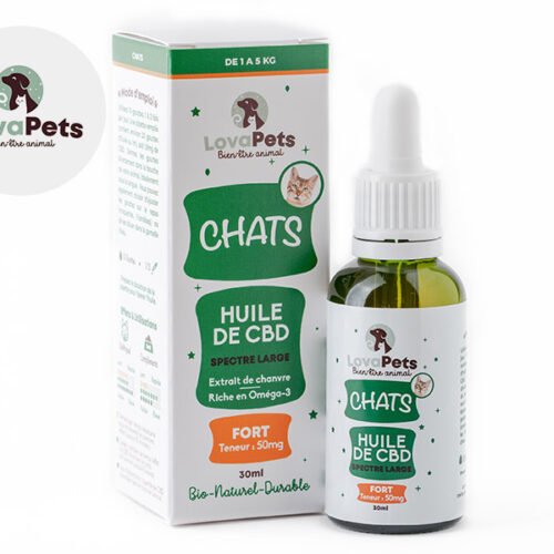 Huile CBD Chat 1