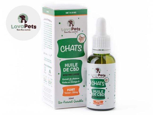 Huile CBD Chat 1