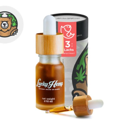 Huile CBD Chat 3% Lucky Hemp