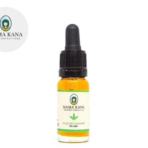 Huile CBD 5% Bio (10ml) - Mama Kana