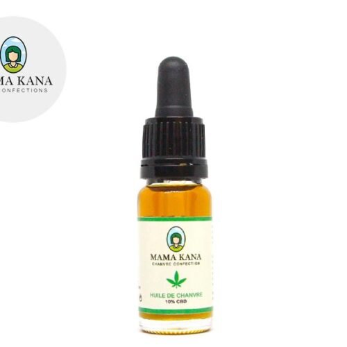 Huile CBD 10% Bio (10ml) - Mama Kana