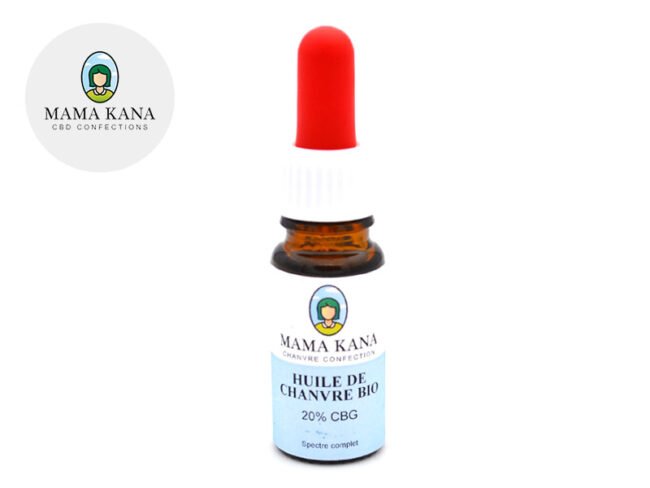 Huile CBG 20% bio (10ml) - Mama Kana