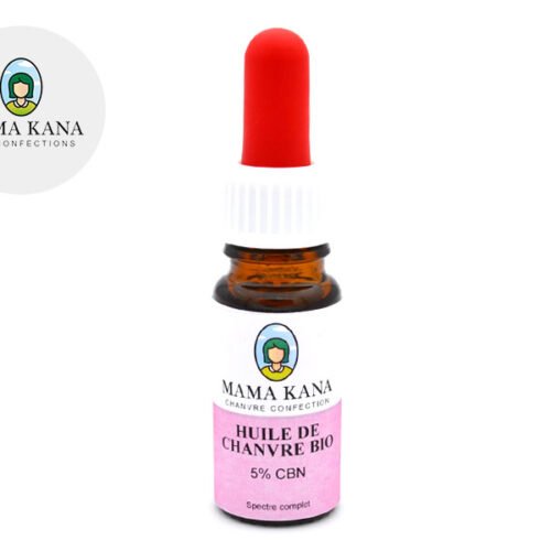 Huile CBD 5% Bio (10ml) - Mama Kana