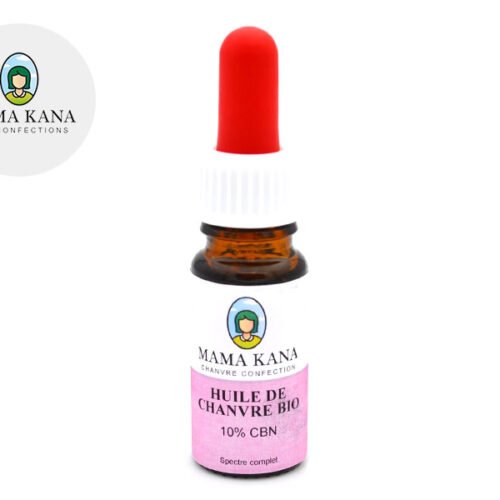 Huile CBD 10% Bio (10ml) - Mama Kana