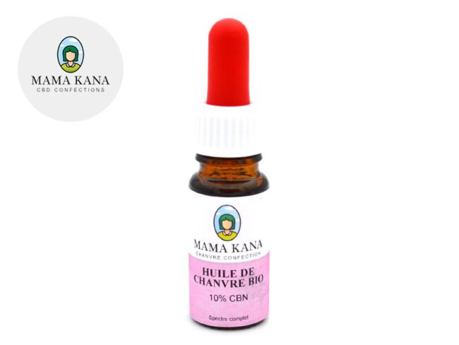 Huile CBD 10% Bio (10ml) - Mama Kana