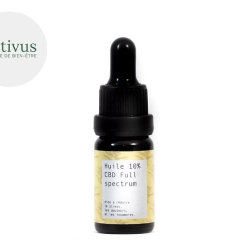 Huile CBD 10% Bio (10ml) - Nativus